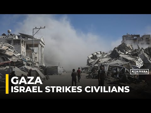 Attack on fleeing Palestinians: Israel attacks people escaping its bombing campaign