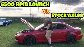 Mazdaspeed6 DESTROYS Stock Axle After Multiple Hard Launches / KNEW THIS WAS COMING LOL WHOOPS !!!!