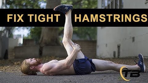 Fix TIGHT Hamstrings - 1 Stretch (Best Hamstring Stretch Ever)