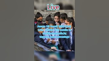 Assam HS Result 2023 (Out) Live: AHSEC 12th results at resultsassam.nic.in; toppers, pass percentage