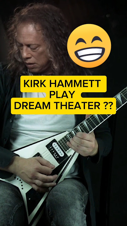 ' if kirk hammett plays ' Another day | Dream Theater #metallica  #guitar #shorts