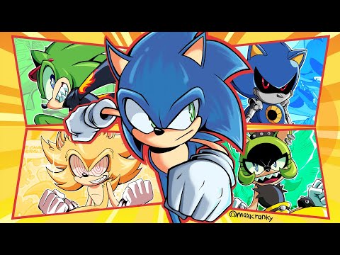 Gemelos Malvados de SONIC | @maxicranky (Ft: @AnGaRS25)