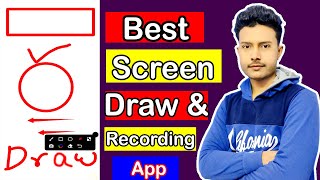 Draw on screen android app in 2022 | | Screen Recorder & draw app kaise use kare | | x recorder 2022 screenshot 3