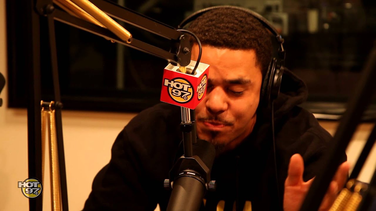 J.Cole Freestyles on FunkMaster Flex PT2