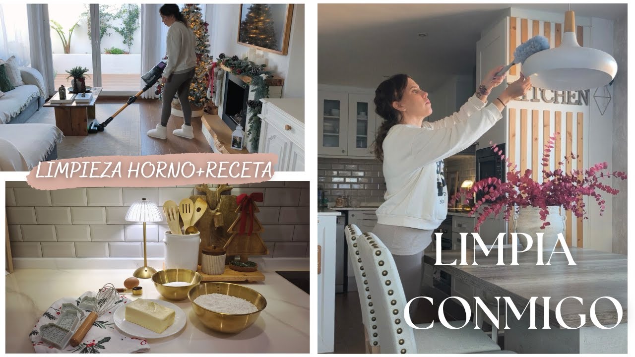 Убирайтесь со мной✨ ГЛУБОКАЯ ОЧИСТКА ДУХОВКИ + РЕЦЕПТ РОЖДЕСТВЕНСКОГО ПЕЧЕНЬЯ 🎄
