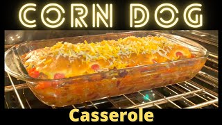 The Best Corn Dog Casserole | Chili Corn Dog Recipe - Shotgun Red