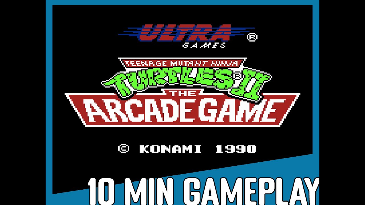 Teenage Mutant Ninja Turtles II: The Arcade Game, a Thirty Year Reunion