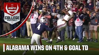 ALABAMA MIRACLE 😮 Isaiah Bond scores game-winning TD on 4th down | ESPN College Football