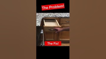 Here is my fix to a cabinet drawer that hits the handle on the one beside it at 90°.