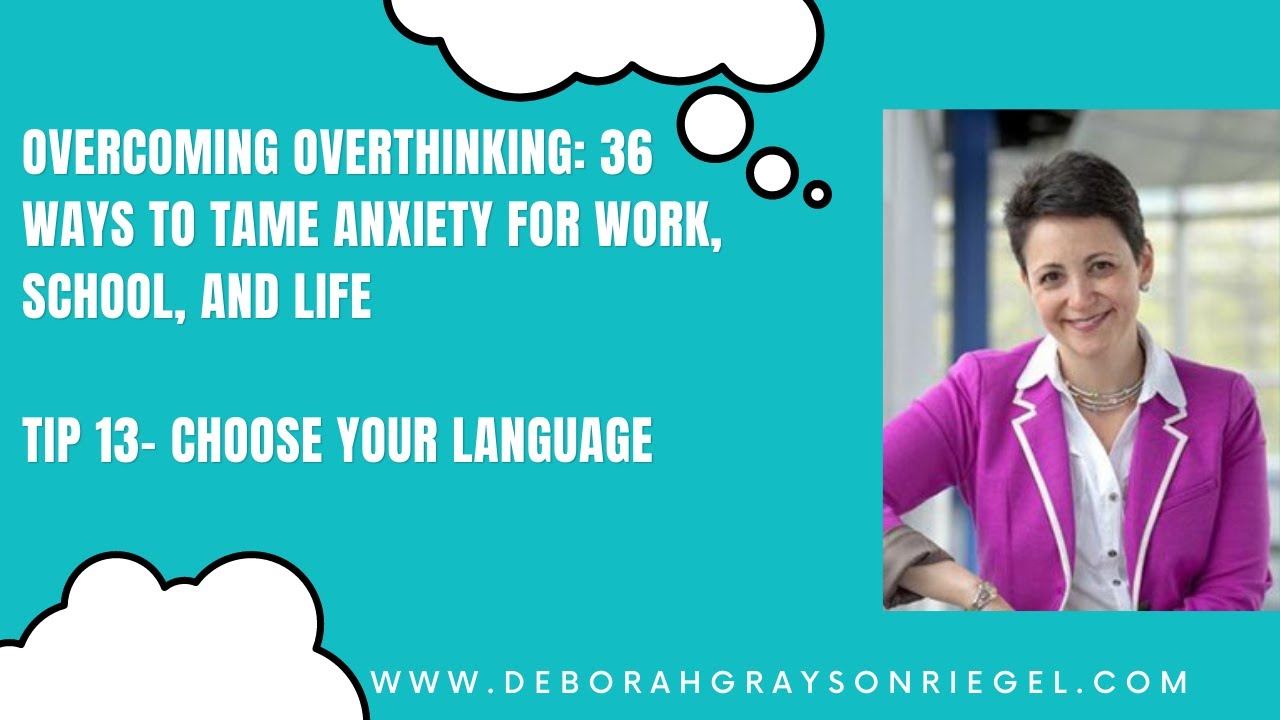 Tip 13- Choose Your Language