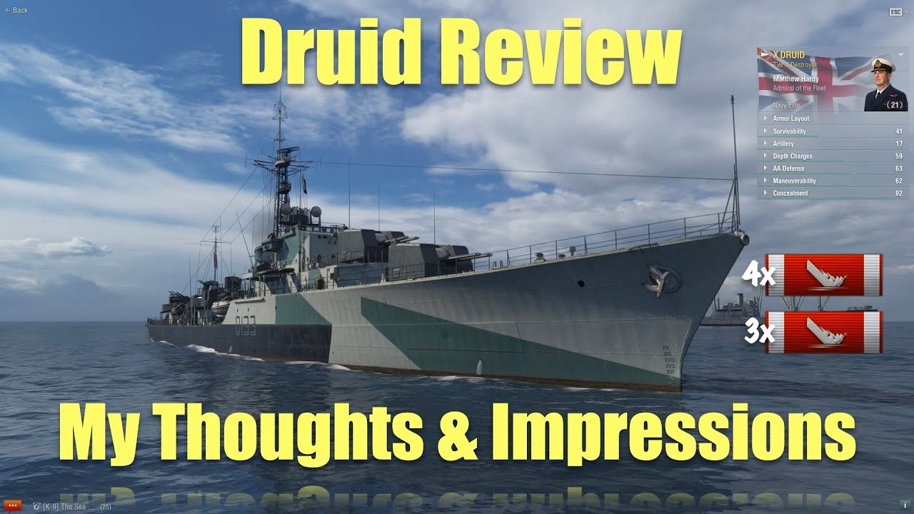 Druid Review | 2 Games | World of Warships