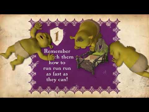 Shrek III DVD Menu Walkthrough