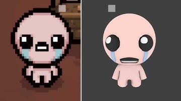 The Binding Of Issac: Rebirth- Issac 3D Model