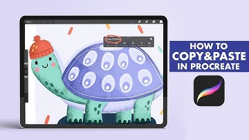 Procreate - How to Copy and Paste