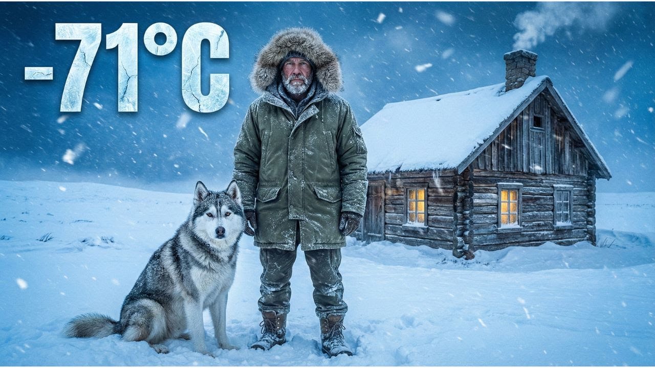 Life at -71°C With My Dog | Extreme Winter Survival in Total Silence