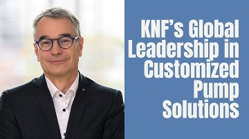 2D After Effects Motion Graphics Video | KNF’s Global Leadership in Customized Pump Solutions