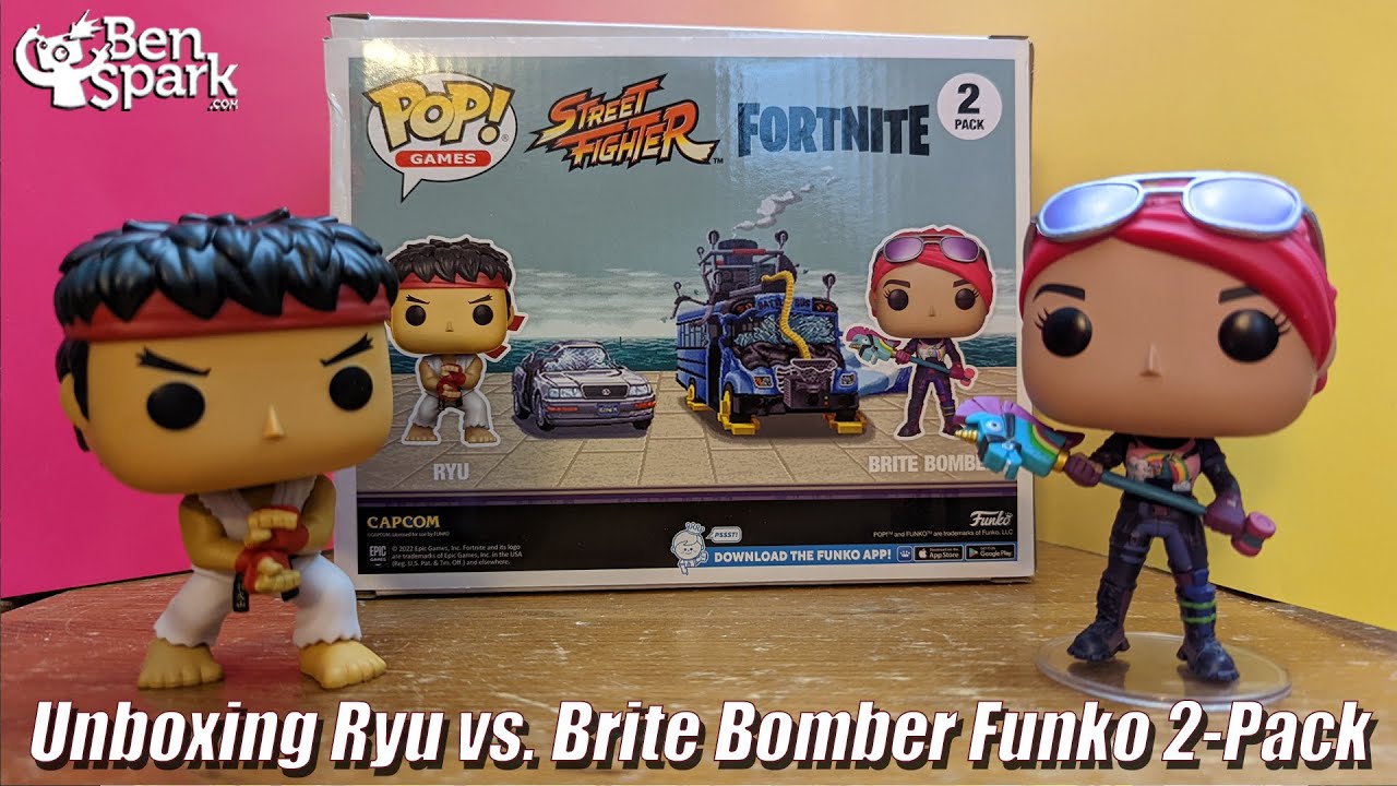  Funko Pop! Games: Fortnite - Brite Bomber Collectible Figure,  Multicolor : Toys & Games