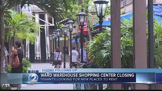 Closing of Ward Warehouse leaves many tenants unsure of their future