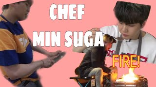 BTS CHEF MIN YOONGI COOKING compilation