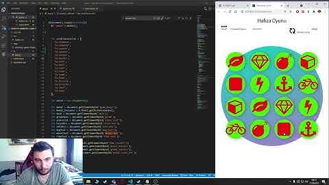 HTML/CSS/JS Hafıza Oyunu