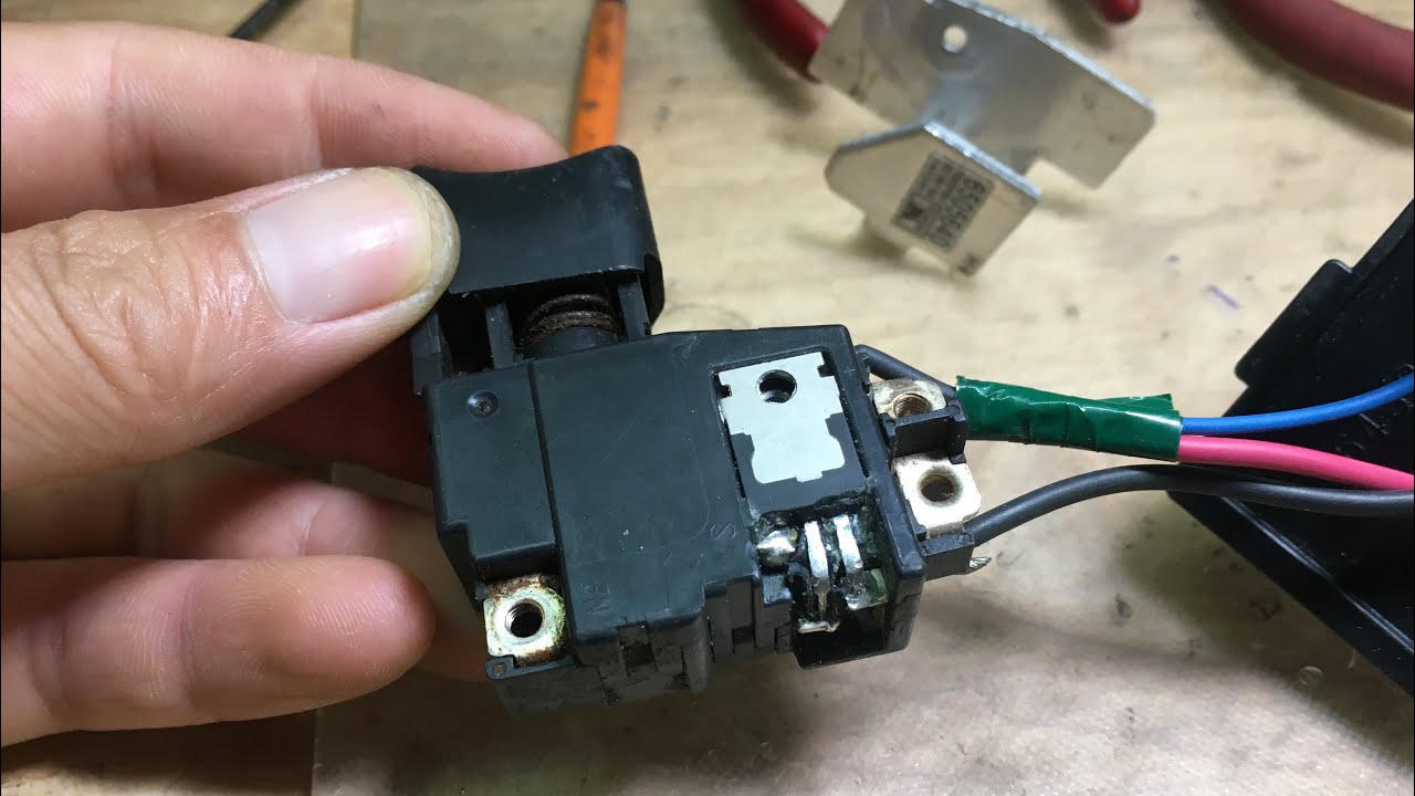 Hướng dẫn kiểm tra sửa cò makita td130, bệnh đấu ngược cực.