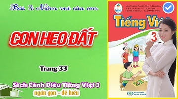 CON HEO ĐẤT︱Tiếng Việt Lớp 3 Cánh Diều Bài 3 Trang 33︱[học cùng youtube]
