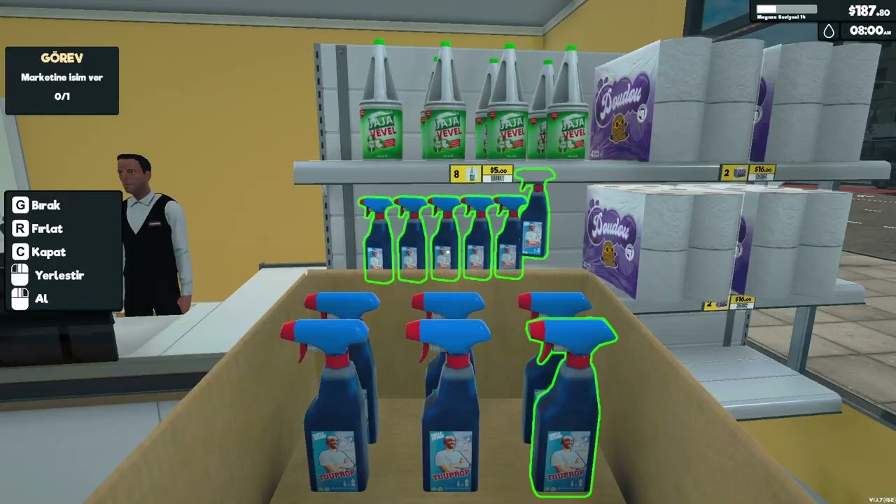 Supermarket sımulator 5.bölüm