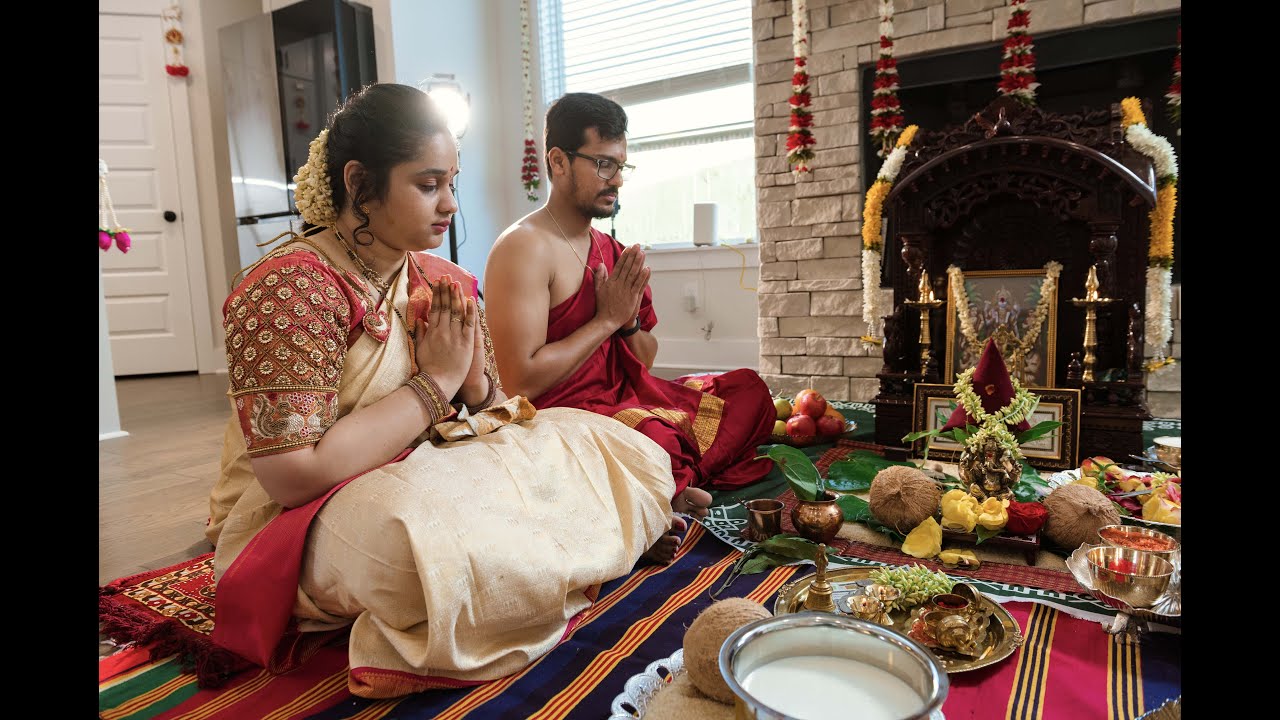 Aakash & Amrutha Housewarming Highlights || 4K Cinematic || Centerton, Arkansas USA