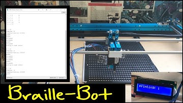 Arduino Project | Braille-bot | Braille Printer using Stepper Motors