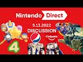 Nintendo direct september 2022 discussion