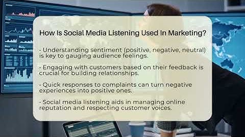 How Is Social Media Listening Used In Marketing? - Everyday-Networking