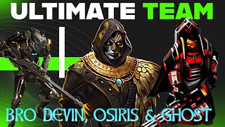 Ultimate War Commander Team: Brother Devin, Osiris & Ghost.