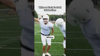 White vs Black Football Celebrations | #shorts screenshot 3