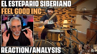 "FEEL GOOD INC" (GORILLAZ) by El Estepario Siberiano, Reaction/Analysis by Musician/Producer