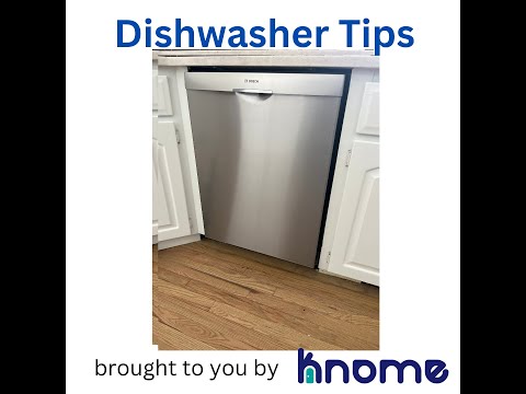 Dishwasher gasket and filter cleaning