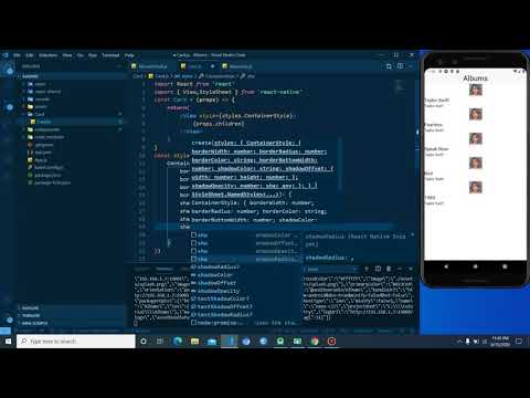17 membuat  style Card di react native