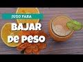 Jugo para bajar de peso y desintoxicar el organismo (5 ingredientes)