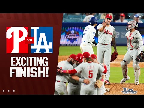 FULL INNING: Phillies win a thriller vs. the Dodgers!