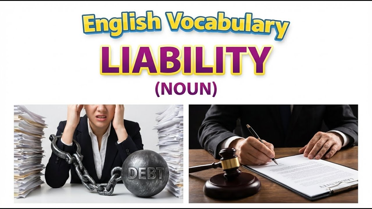1544) Liability ... word meaning, synonym, antonym .... English vocabulary for SSC, CGL, CAT