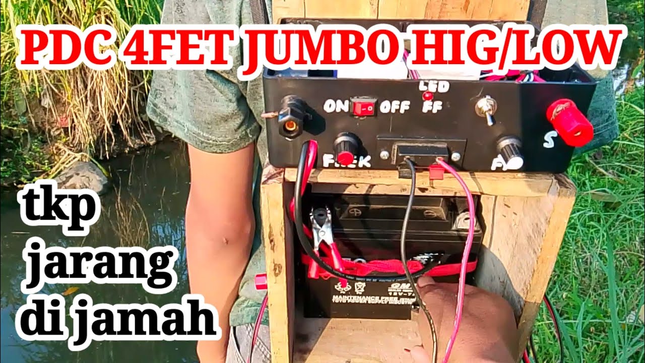 PDC 4 MOSFET JUMBO TUMBANGKAN NILA BABON