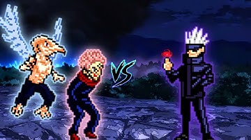 OMG😱 | Sukuna V1.6.1 & Mahito OP VS Limitless Gojo in Jump Force Mugen😱