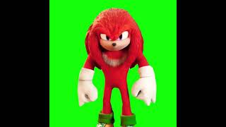 knuckles likes grapes green screen