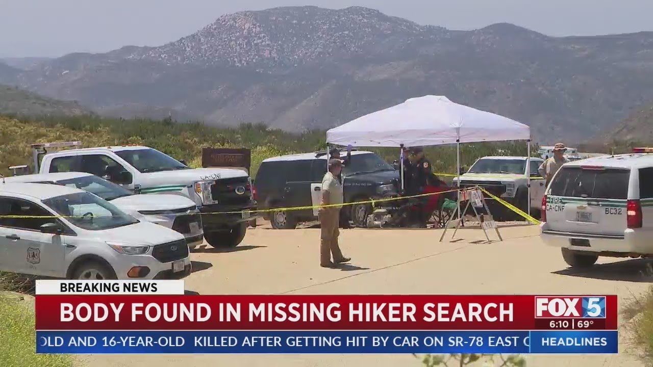 Body Found In Missing Hiker Search - YouTube