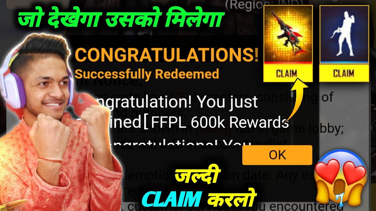 FREE FIRE REDEEM CODE TODAY | 19 JANUARY REDEEM CODE FREE FIRE | FF REDEEM CODE TODAY 19 JANUARY