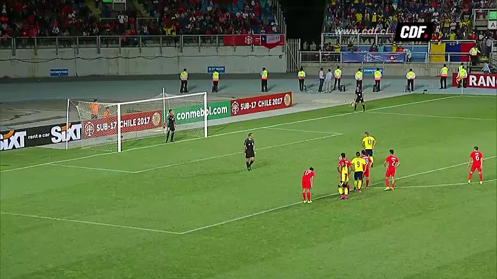 Penal atajado por Julio Borquez | Chile 1 vs 1 Col...