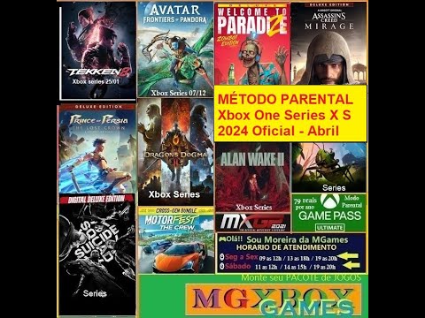 MÉTODO PARENTAL Xbox One Series X S 2024 Oficial