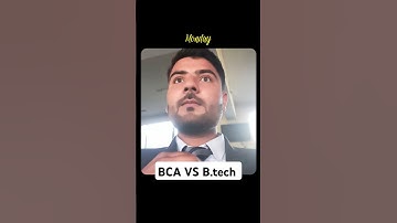 B.tech vs BCA/ which one is better #bca #btechcollege #coding #bcacollege #btech