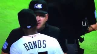 Barry Bonds Ejected Marlins Giants