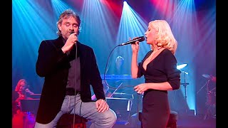 Andrea Bocelli Christina Aguilera Somos Novios It S Impossible 2006 Rity Archive 