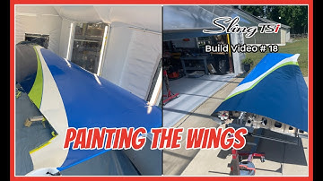 WING PAINTING!   [ Sling TSi Build Video # 18 ]
